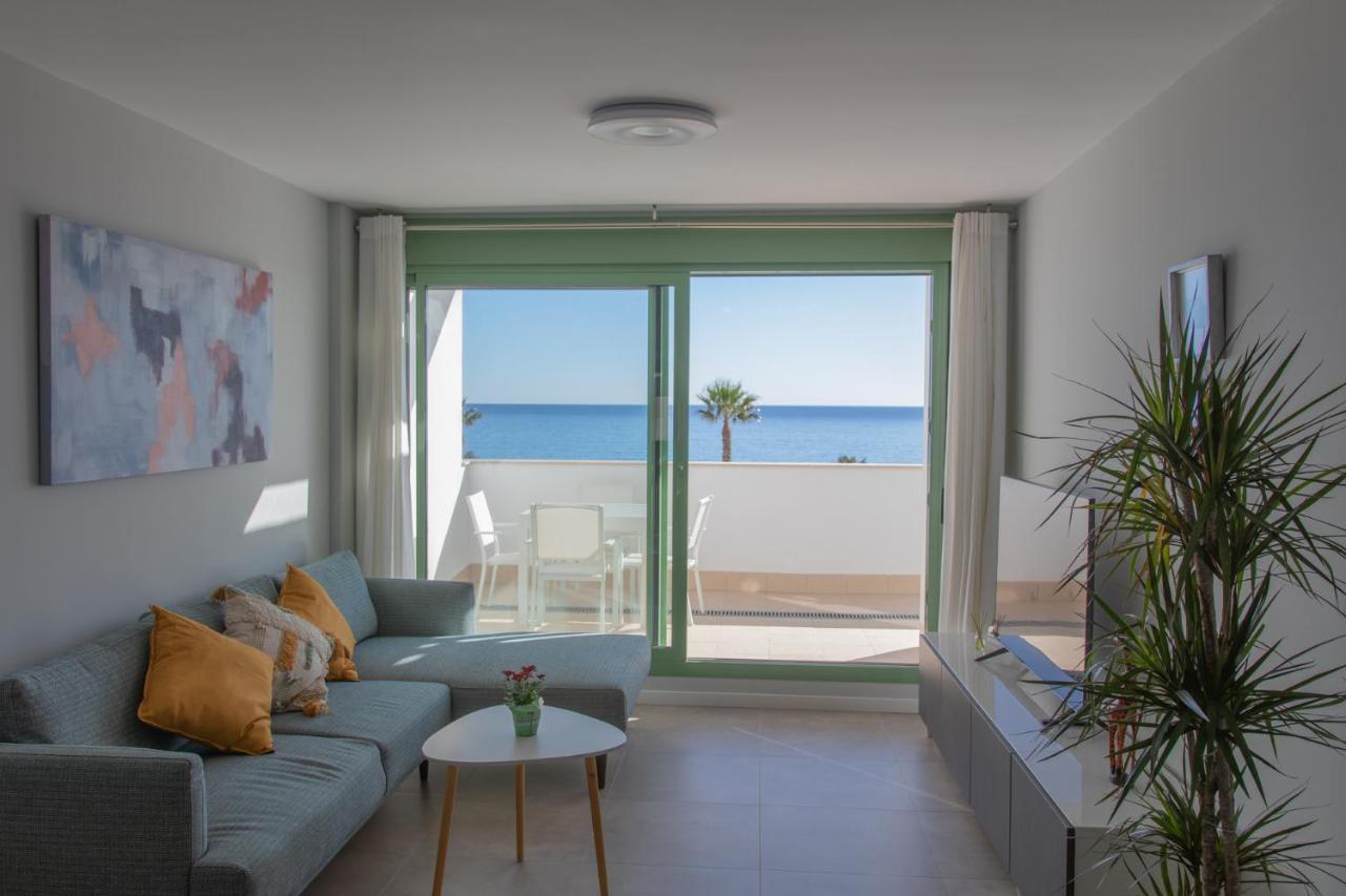 Precioso Apartamento Frente A La Playa Con Piscina Mojácar Kültér fotó