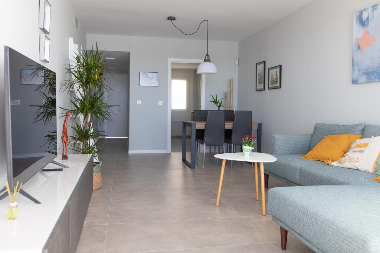 Precioso Apartamento Frente A La Playa Con Piscina Mojácar Kültér fotó