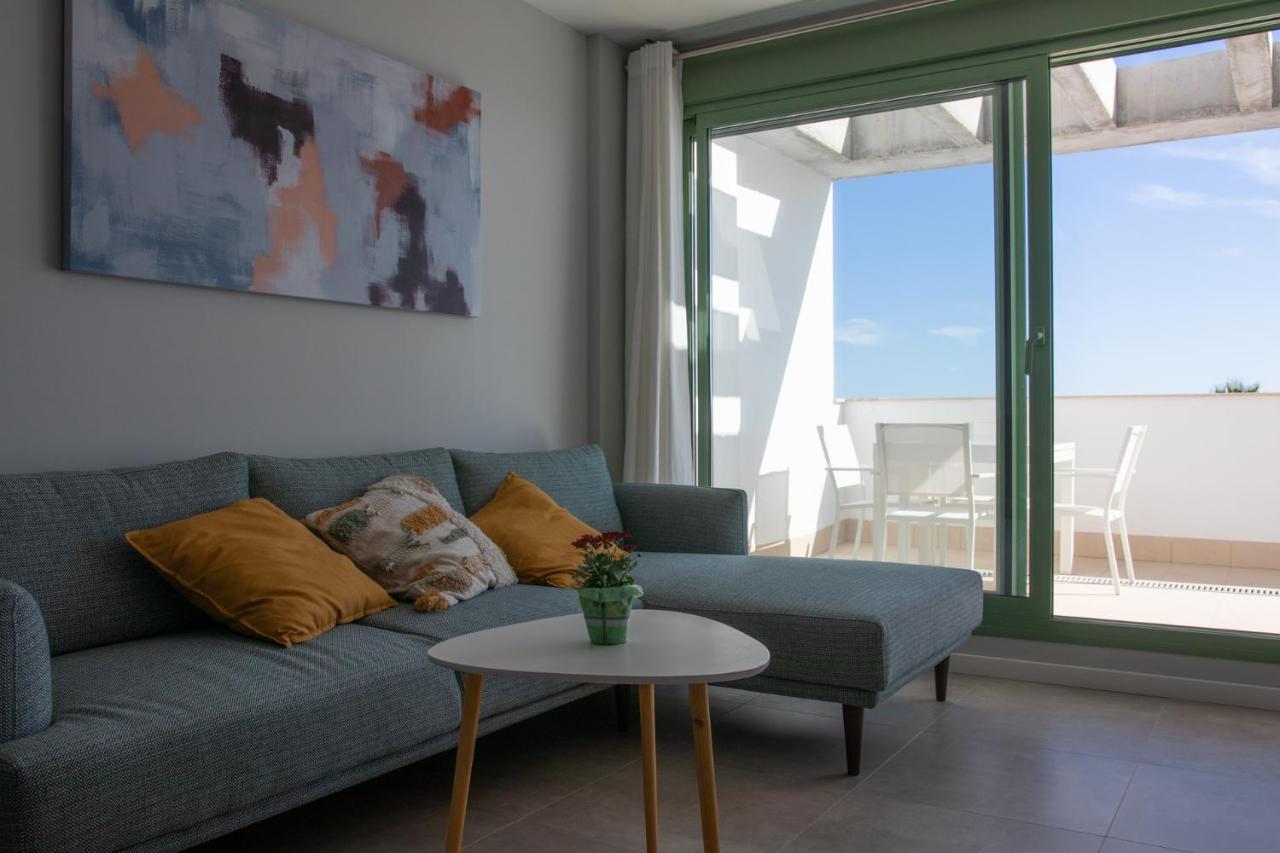 Precioso Apartamento Frente A La Playa Con Piscina Mojácar Kültér fotó