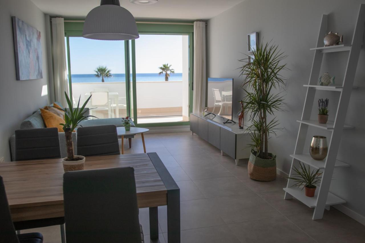 Precioso Apartamento Frente A La Playa Con Piscina Mojácar Kültér fotó